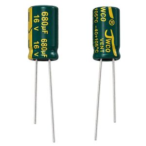 خازن JWCO Green 680µF 16V
