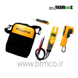 کیت ولت متر و ترمومتر لیزری فلوک مدل Fluke T5-600/62MAX /1AC Kit