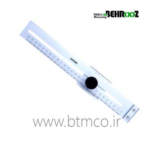 خط کش فلزی ، خط کش صنعتی آکاد ACCUD SERIES 992