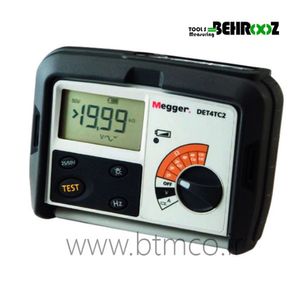 ارت سنج دیجیتال چهار سیمه میگر انگلستان مدل Megger DET4TC2