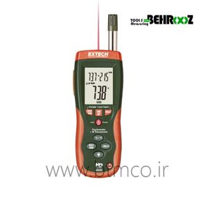 رطوبت سنج و حرارت سنج تماسی و لیزری اکستچ EXTECH HD550