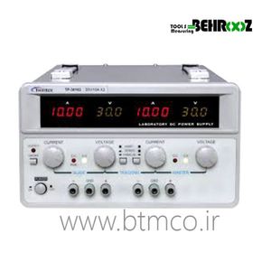 منبع تغذیه دیجیتال دوبل تراکینگ2 کاناله توین تکس مدل TP-6005-2