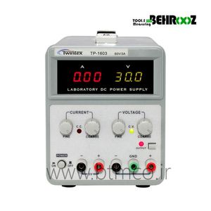 منبع تغذیه تک کانال دیجیتال توین تکس مدل TP1603