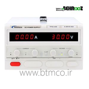 منبع تغذیه متغییر دیجیتال تک کانال سوئیچینگ توین تکس مدل TP-30-60S