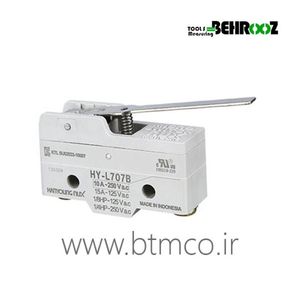 میکرو سوئیچ تیپ کوچک تسمه ای ساده بلند هانیانگ مدل HANYOUNG HY-L707C