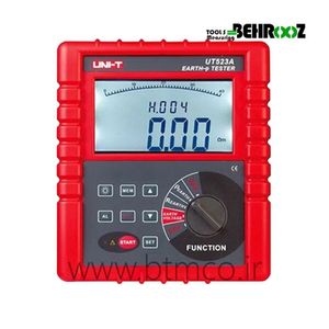 ارت سنج چهار سیم و مقاومت ویژه خاک یونیتی UNIT UT523A
