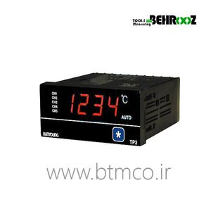 نشان دهنده دما 5 کاناله با ورودی نوع RTD/PT100 و بدون خروجی هانیانگ مدل HANYOUNG TP3-PP4