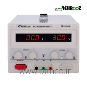منبع تغذیه دیجیتال تک کانال سوئیچینگ توین تکس مدل TP-30-30S