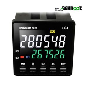 ال سی دی کانتر تایمر دیجیتال با خروجی رله هانیانگ مدل HANYOUNG LC4-P61CA