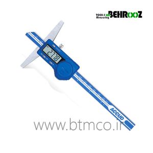کولیس عمق سنج دو قلاب دیجیتال آکاد مدل ACCUD SERIES 174