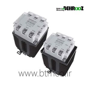 رله جامد سه فاز AC/DC هیت سینک دار هانیانگ مدل HANYOUNG HSR-3SLD252Z