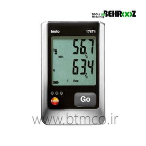ترموگراف دما تستو مدل TESTO 176-T4