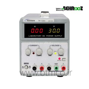 منبع تغذیه تک کانال دیجیتال توین تکس مدل TP1303