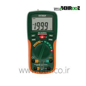 مولتی متر و دماسنج لیزری اکستک EX210