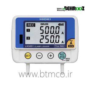 دیتالاگر 2 کانال جریان هیوکی مدل Hioki LR 5051