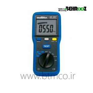 مولتی متر دیجیتال و میگر 4 گیگا اهم متریکس MX407