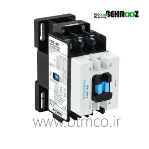 کنتاکتور هیوندای مدل HGC-40 با بوبین 220 ولت