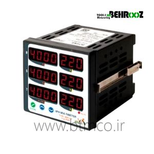 مولتی متر سه فاز شش نمایشگر برنا مدل Borna MM3-6A