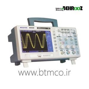اسیلوسکوپ دیجیتال 100 مگ 2 کانال مگاتک مدل MEGATEK DSO-5100
