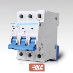 کلید مینیاتوری AC سه پل 10 آمپر 6kA تیپ C چینت سری NB7