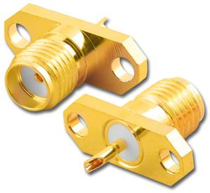 SMA2-7535 (SMA Jack Panel Mount (2 Hole Flange))