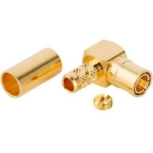 SMB2-5090-RG58 (SMB Plug, Right Angle (Crimp))
