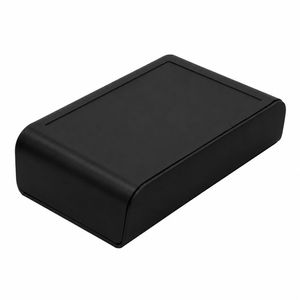 جعبه برد پلاستیکی دو تکه مشکی مدل BMD-A سایز 120x80x30 میلی‌متر - محفظه پروژه الکترونیکی