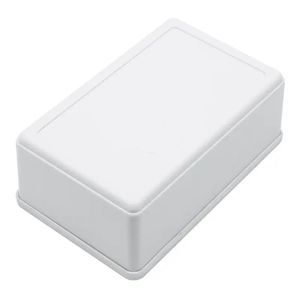 جعبه برد پلاستیکی دو تکه سفید مدل BMD-A1 سایز 105x70x40 میلی‌متر - محفظه پروژه الکترونیکی