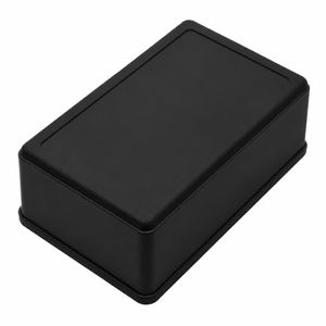 جعبه برد پلاستیکی دو تکه مشکی مدل BMD-A1 سایز 105x70x40 میلی‌متر - محفظه پروژه الکترونیکی