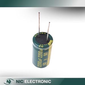 خازن الکترولیتی 2200UF 50V-16*25-105C-GREEN