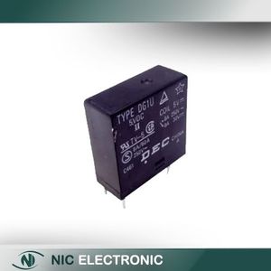 رله 5V کتابی 4 پایه مارک DEC کد DG1U