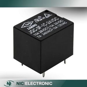 رله 24V پایه میلون T73 مارک LIMING کد JQC-3F-1C-24VDC