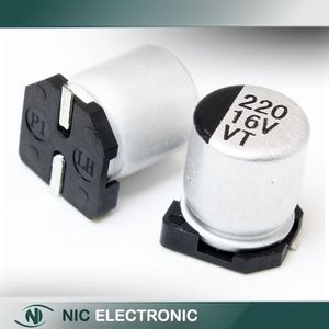 خازن الکترولیت اس ام دی 220 میکرو فاراد 16 ولت