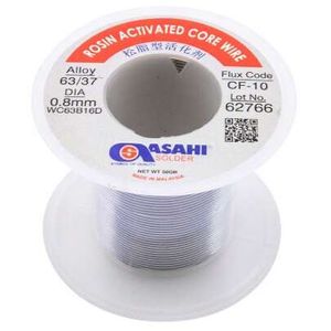 سیم لحیم آساهی ASAHI 50G 0.8mm گرید A