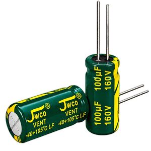 خازن JWCO Green 100µF 160V