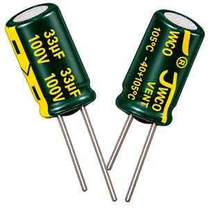 خازن JWCO Green 33µF 100V