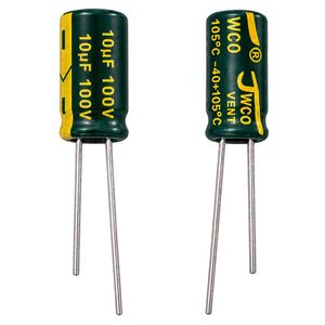 خازن JWCO Green 10µF 100V