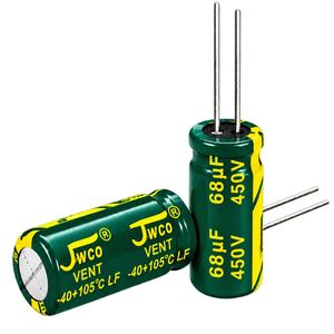 خازن JWCO Green 68µF 450V