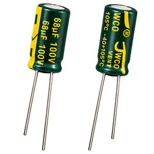 خازن JWCO Green 68µF 100V