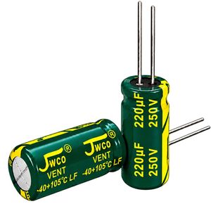 خازن JWCO Green 220µF 250V