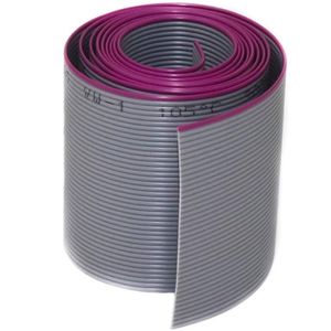 کابل فلت 50 رشته AWM 2651 Flat Ribbon Cables. Lot of 50. 28AWG - VW-1 105c 300V -1.27 / اندازه کابل: 1.08 متر