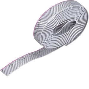 کابل فلت 10 رشته AWM 2651 357660 Flat Ribbon Cables. Lot of 10. 28AWG - VW-1 105c 300V -1.27/ اندازه کابل: 10 متر