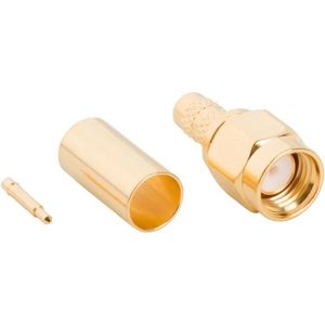 SMA MALE Connector straight Crimp/Solder -RG58