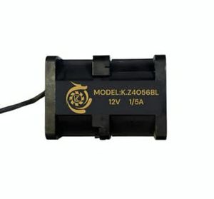 فن تهویه صنعتی DC بلبرینگی 12 ولت 4×4×5.6 سانتی‌متر KZ4056B