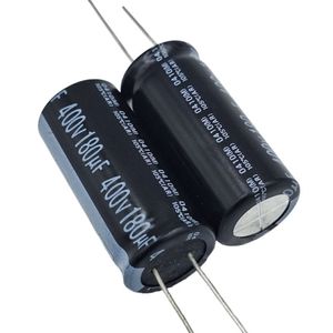 خازن الکترولیتی 180uF / 400V تایوانی مارک TAICON با طول عمر بالا