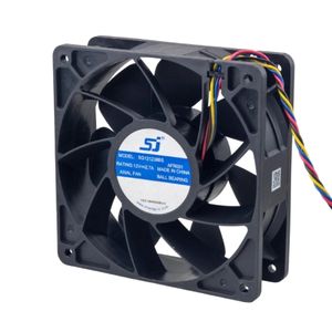 جت فن 12V-2.7A سایز 12x12x3.8cm مارک SJ مدل SG121238BS