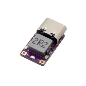 مینی ماژول شارژ و دشارژ باتری لیتیومی 3.7V با خروجی 5V-2.4A با درگاه Type-C