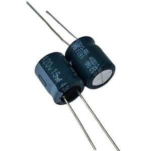خازن الکترولیتی 15uF / 420V تایوانی مارک TAICON با طول عمر بالا