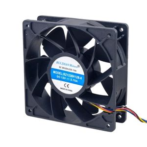 جت فن 12V-2.7A سایز 12x12x3.8cm مارک RUI ZHAN Motors مدل RZ1238H12B