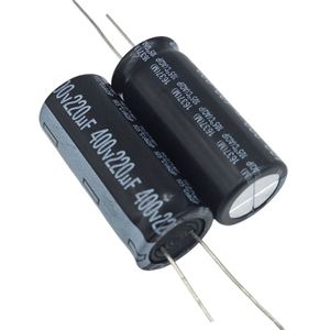 خازن الکترولیتی 220uF / 400V تایوانی مارک TAICON با طول عمر بالا